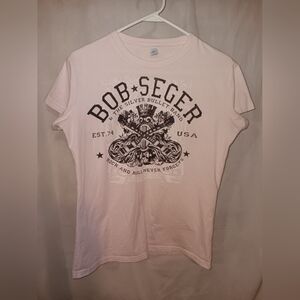 Women's  Bob Seger Pink Tee
